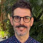 Portrait of man living with relapsing multiple sclerosis and taking BRIUMVI